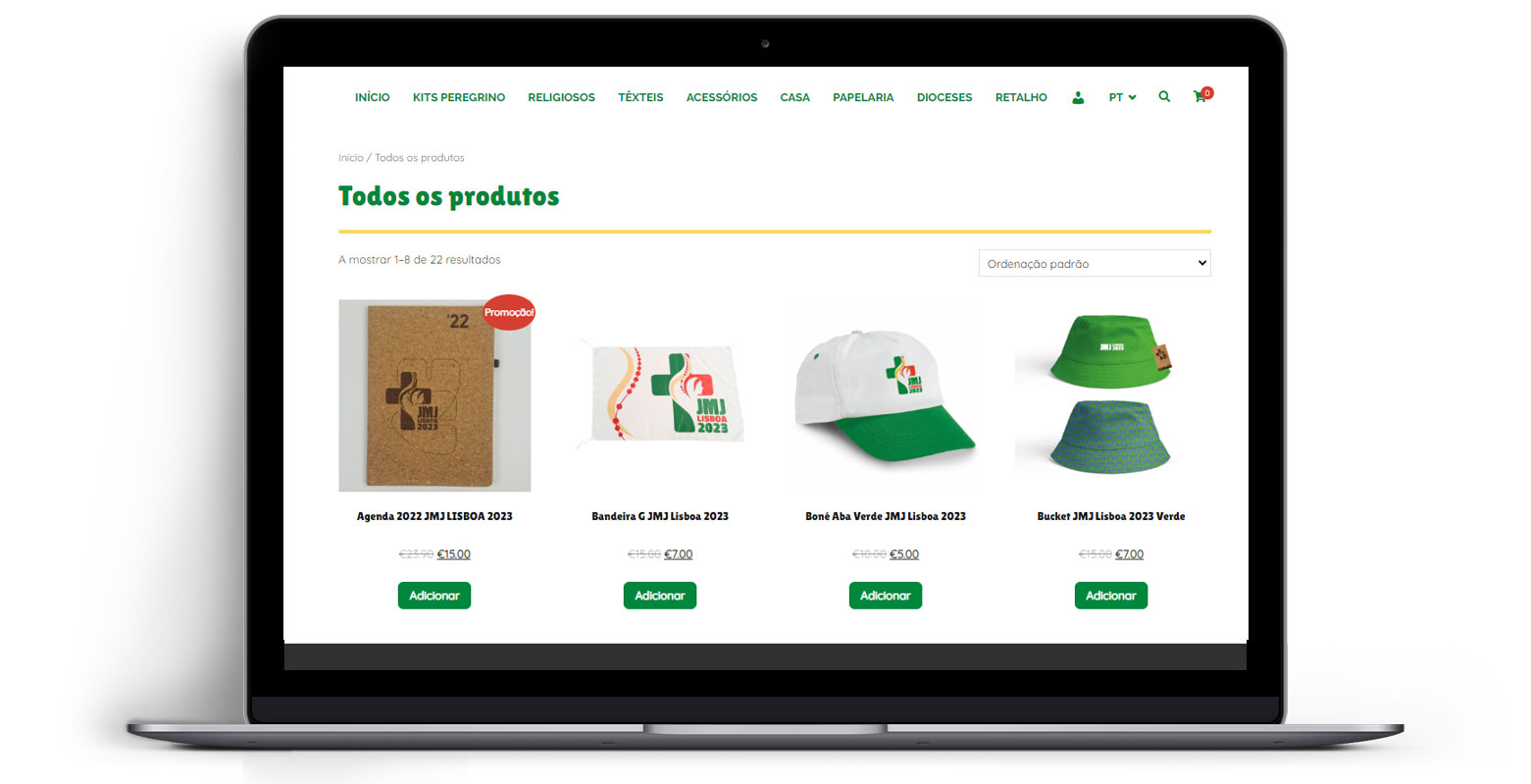 Virtual store JMJ